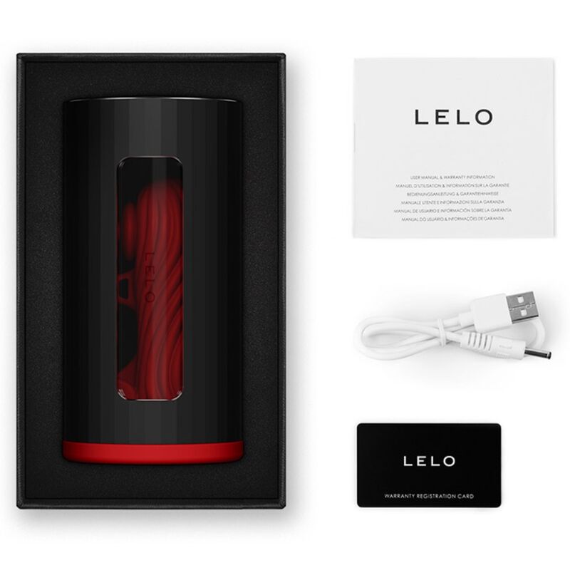 LELO - F1S V3 MÄNNLICHER MASTURBATOR ROT – Bild 4