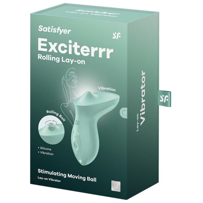 SATISFYER - EXCITERRR VIBRATOR AUFLEGENDER KLITORIS MINT – Bild 5