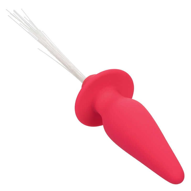 CALEXOTICS - SOUTHERN LIGHTS LIGHT UP LEUCHTENDE ANALSTECKER 10 VIBRATIONEN SILIKON ROSA – Bild 4