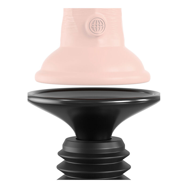 FETISH FANTASY SERIES - BODY DOCK THRUSTER DILDOKLEMME MIT 7 PUSH-MODI SCHWARZ – Bild 3