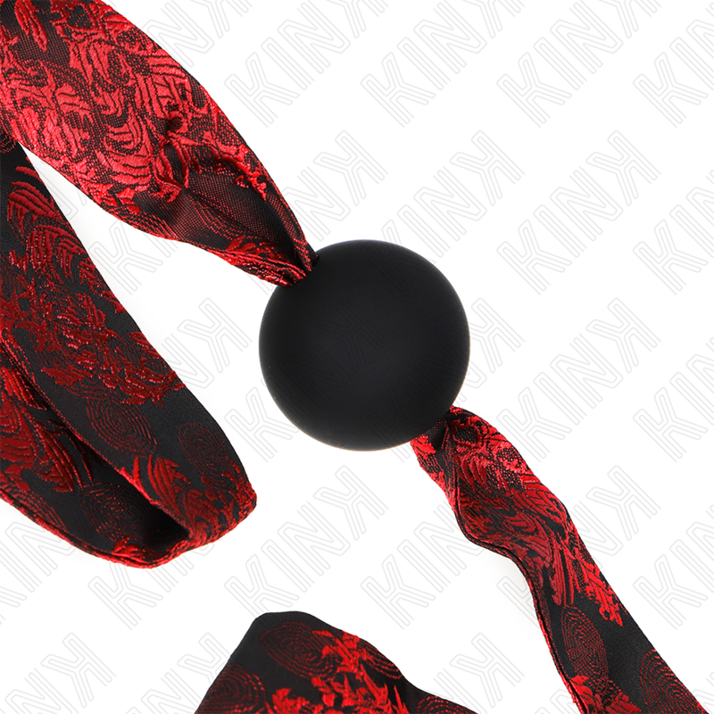 KINK - SCANDAL SILIKONBALL 4,5 CM GAG MODELL 2 146 x 4 CM – Bild 3