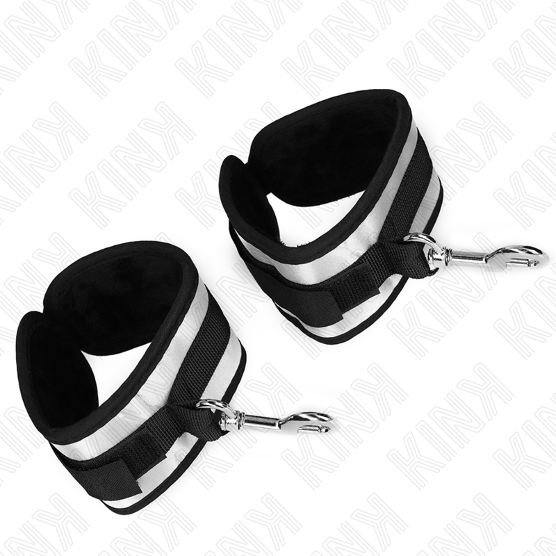 KINK - NEOPREN HANDGELENKMANSCHETTEN GRAU 23 X 5 CM – Bild 3