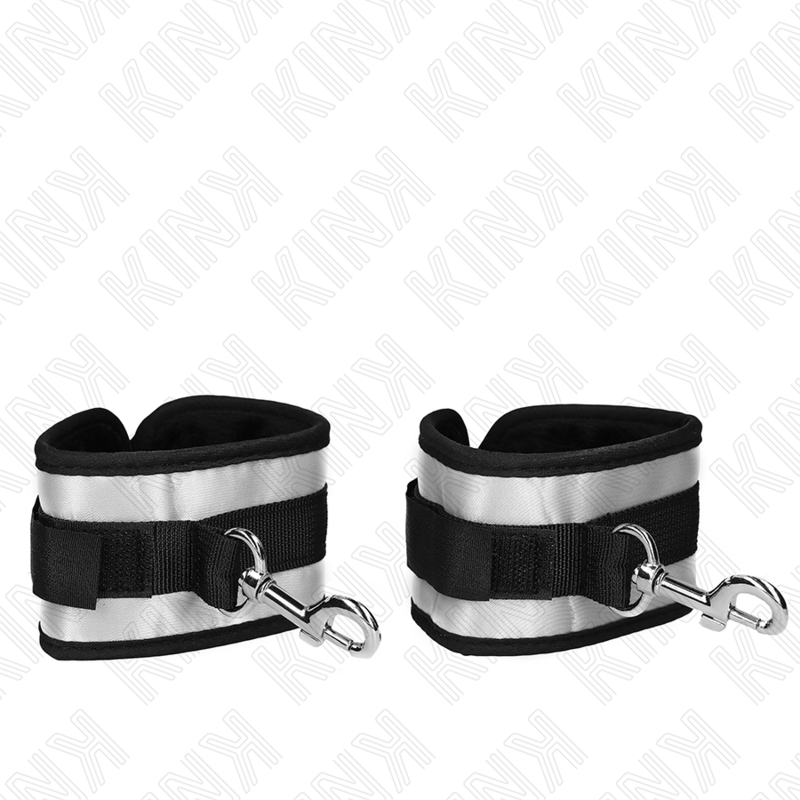 KINK - NEOPREN HANDGELENKMANSCHETTEN GRAU 23 X 5 CM – Bild 4