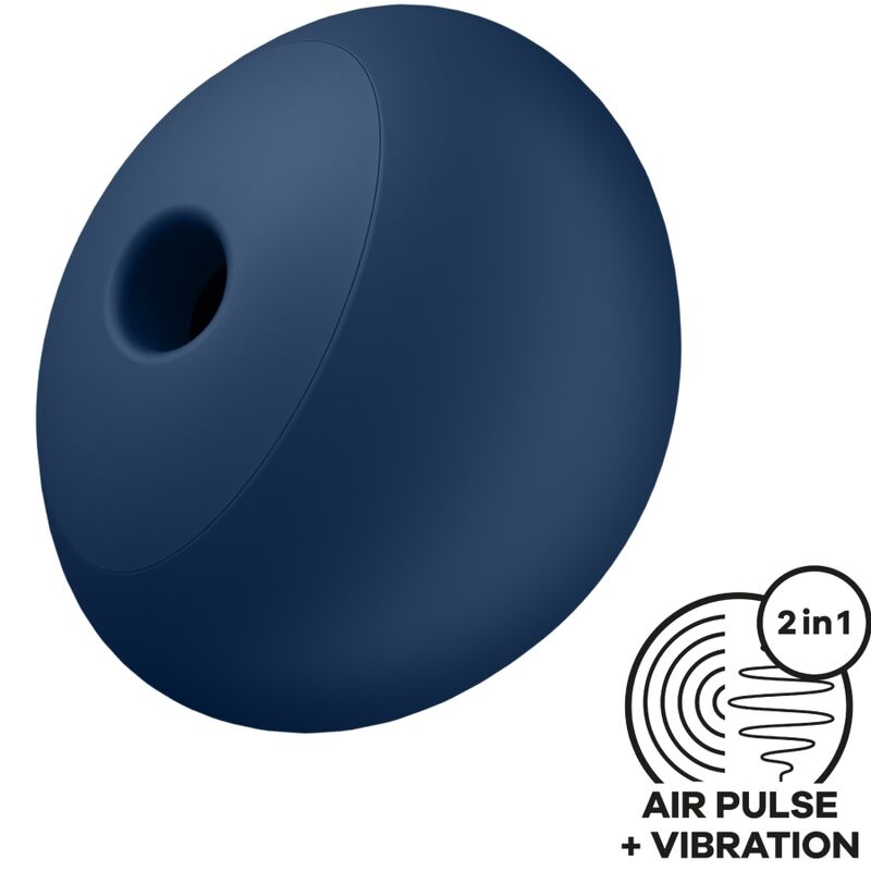 SATISFYER - AIR POWER 4 STIMULATOR  VIBRATOR 12 VIBRATIONEN BLAU