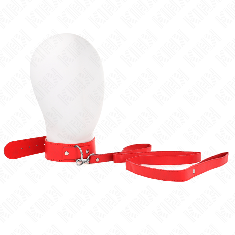 img_187552_fad8c00616e9f4671474e1d0eed59d25_1.png KINK - HALSKETTE MIT GÜRTEL 116 CM ROJO GURT VERSTELLBAR 32-50 CM X 8 CM