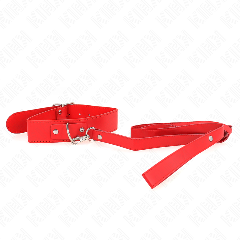 KINK - HALSKETTE MIT GÜRTEL 116 CM ROJO GURT VERSTELLBAR 32-50 CM X 8 CM – Bild 4