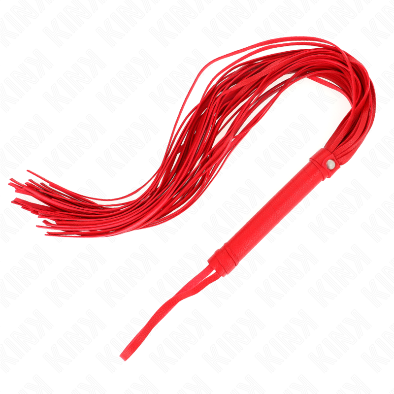 KINK - ROTE WEICH-PVC-PEITSCHE 70 CM – Bild 2