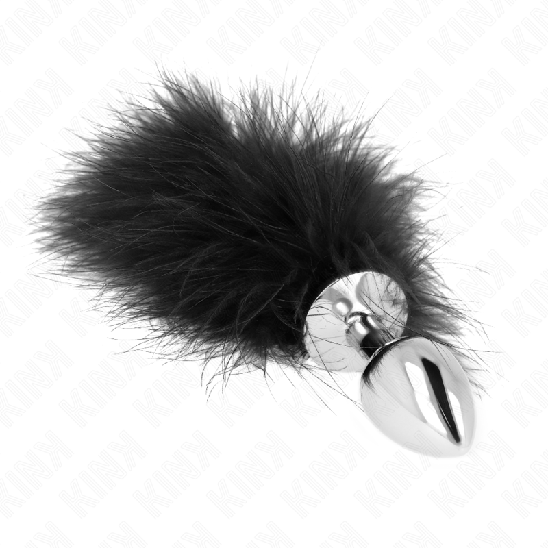 KINK - EDELSTAHL ANAL PLUG 11 x 7 CM MIT FEDER 11 CM – Bild 2