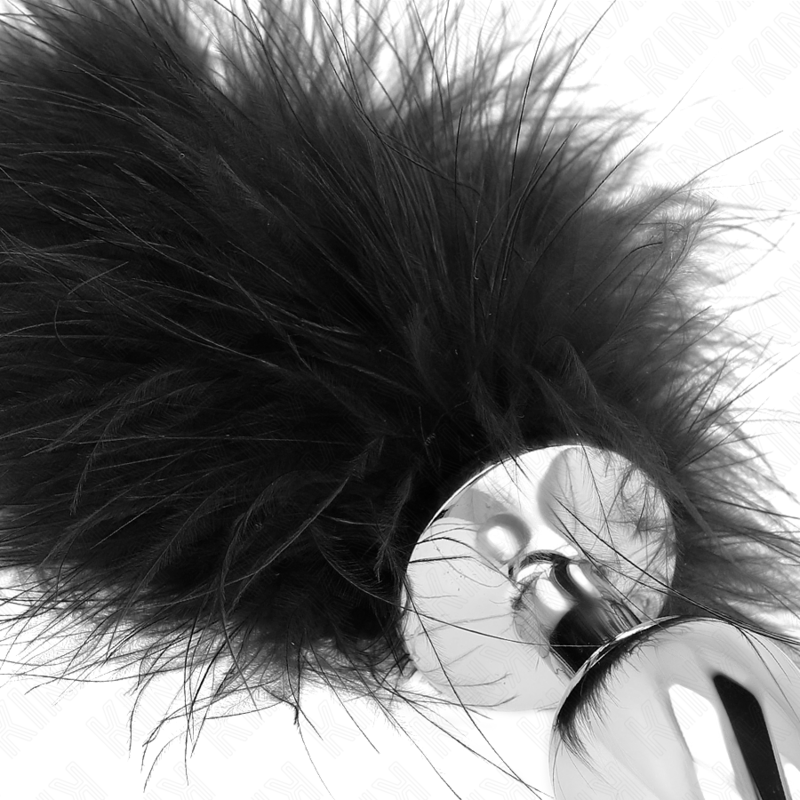 KINK - EDELSTAHL ANAL PLUG 11 x 7 CM MIT FEDER 11 CM – Bild 4