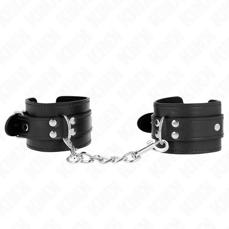 img_189513_8f97ed148b91b21330d3bfb950ae1bc8_1.png KINK - EINFACHE HANDGELENKSFESSELN SCHWARZ VERSTELLBAR 20-23 CM X 5,5 CM