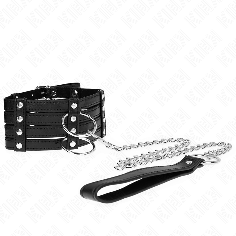img_190807_5597ed4ef613399fb0a393173e2a0338_1.png KINK - HALSKETTE MIT GÜRTEL 65 CM SUB STYLE VERSTELLBAR 35-51 CM X 7 CM