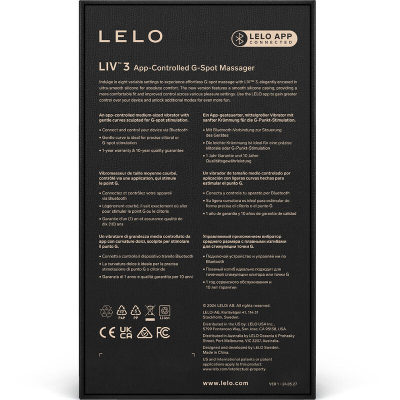 LELO - LIV™ 3 G-SPOT-STIMULATOR VIOLETT – Bild 4