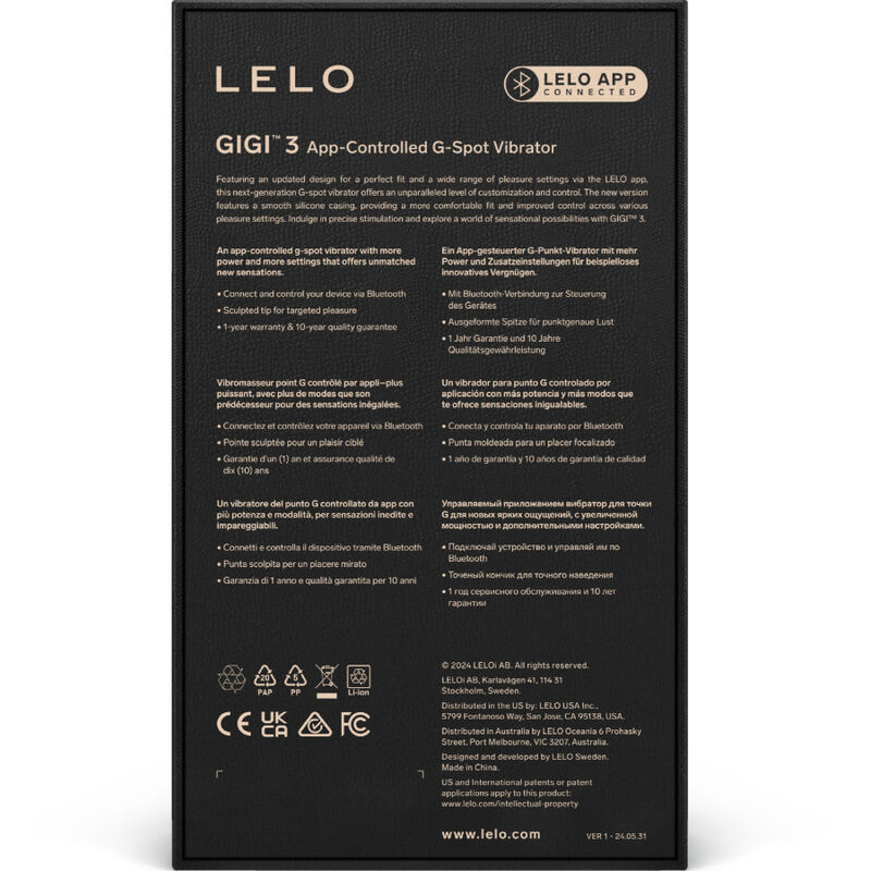 LELO - GIGI™ 3 G-SPOT-VIBRATOR ROSA – Bild 4