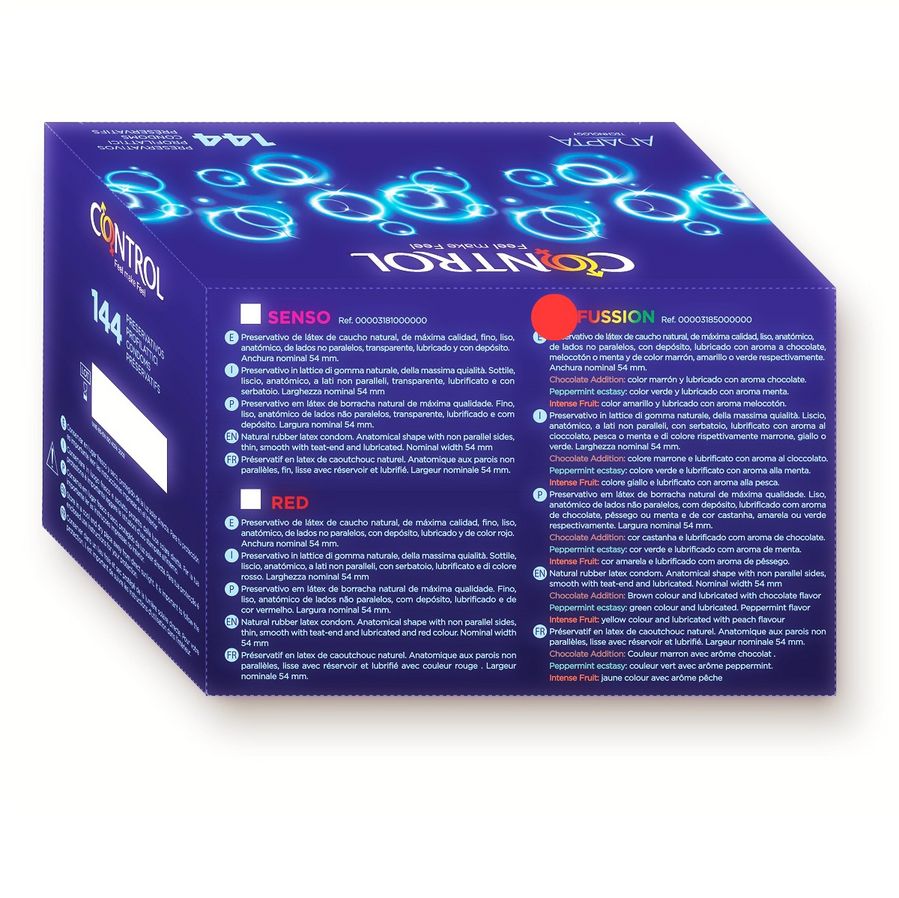 CONTROL - ADAPTA FUSSION KONDOME 144 EINHEITEN