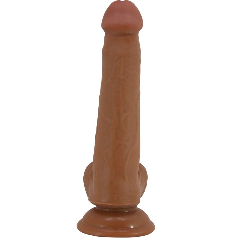 PRETTY LOVE - GROSSER REALISTISCHER DILDO 22 CM BRAUN – Bild 3