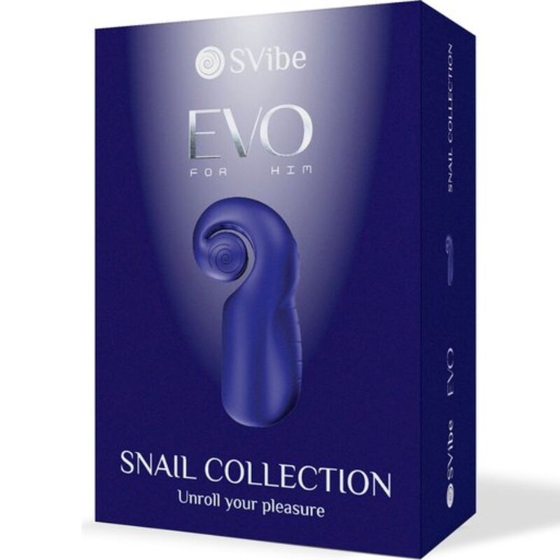 SNAIL VIBE - EVO FÜR IHN MNNLICHER MASTURBATOR SLIDE NROLL DUNKELBLAU – Bild 5