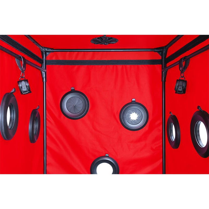 SECRET DOME - KINK CLUB CABIN SCANDALE SCHWARZ ROT – Bild 2