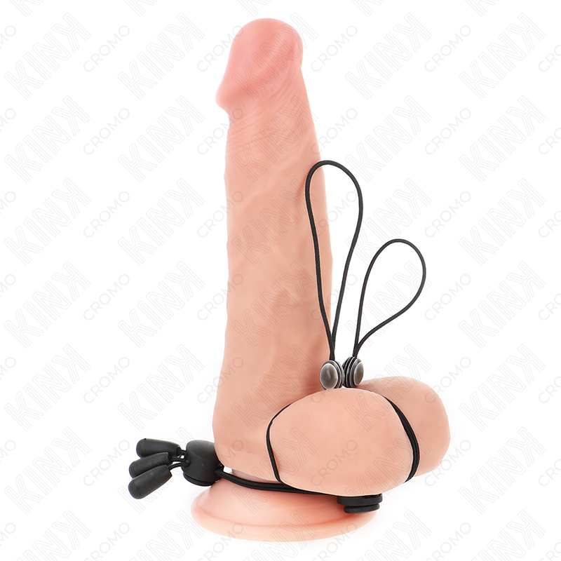 KINK - SCHWARZE DETAIL-NIPPELKLAMMERN MIT SCHWARZEM GUMMIBAND