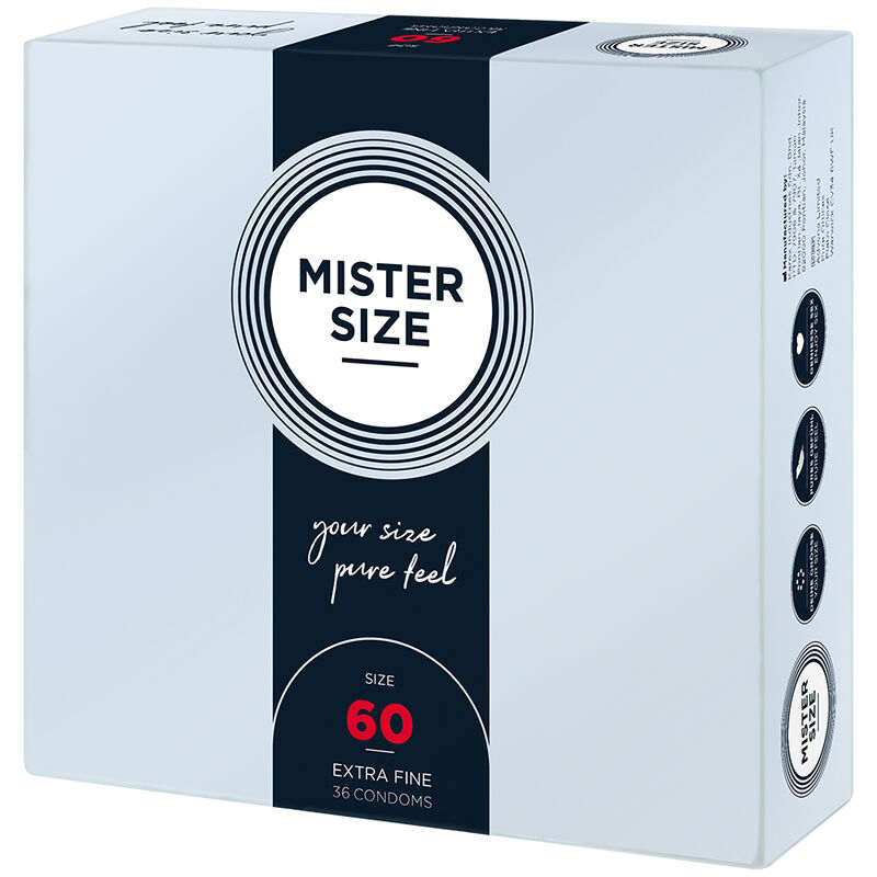 MISTER SIZE - KONDOMGRÖSSE XL 60 MM (36 EINHEITEN) – Bild 2