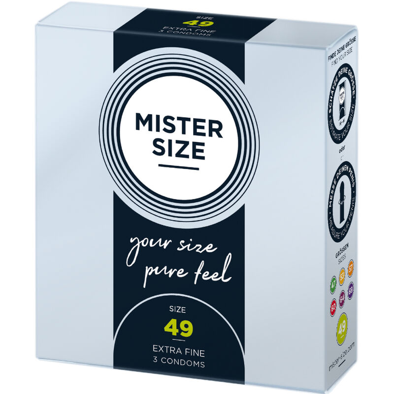 MISTER SIZE - KONDOMGRÖSSE S 49 MM (3 EINHEITEN) – Bild 2