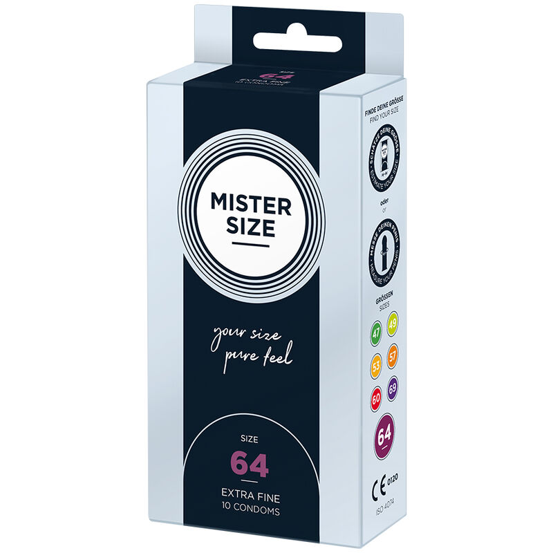 MISTER SIZE - KONDOME GRÖSSE XXL 64 MM (10 EINHEITEN) – Bild 2