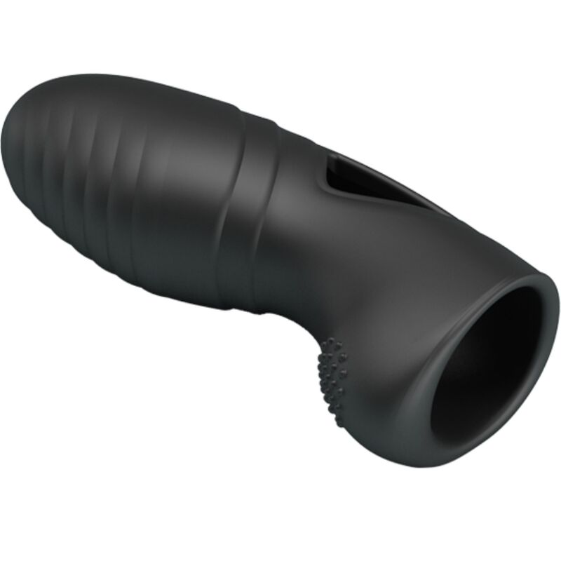 PRETTY LOVE - ALAN SILIKON-FINGERVIBRATOR SCHWARZ – Bild 3