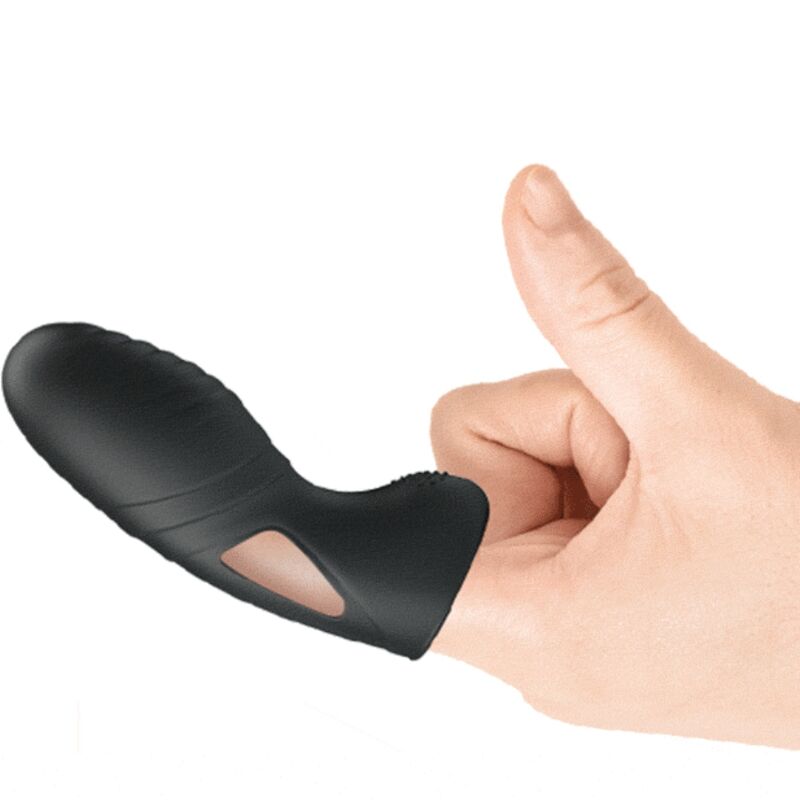 PRETTY LOVE - ALAN SILIKON-FINGERVIBRATOR SCHWARZ – Bild 5