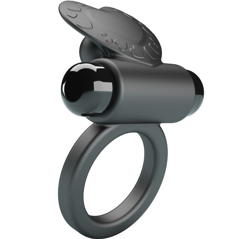 PRETTY LOVE - DEBONAIRE VIBRATIONSRING KANINCHEN 10 VIBRATIONEN SCHWARZ – Bild 3