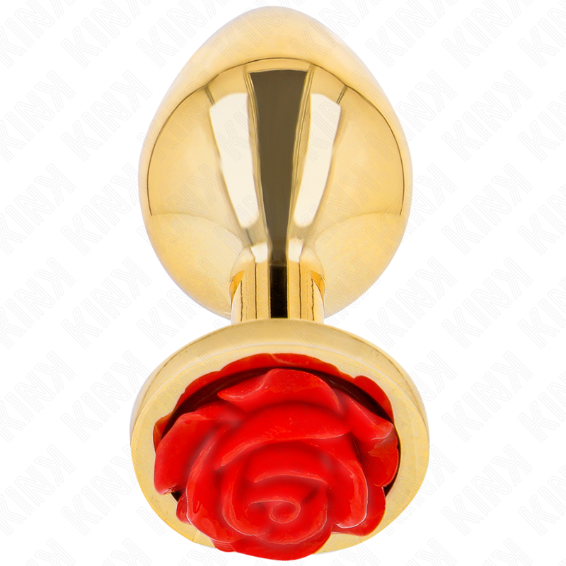 KINK - PLUG ANAL GOLD ROSE ROT GRÖSSE S – Bild 3