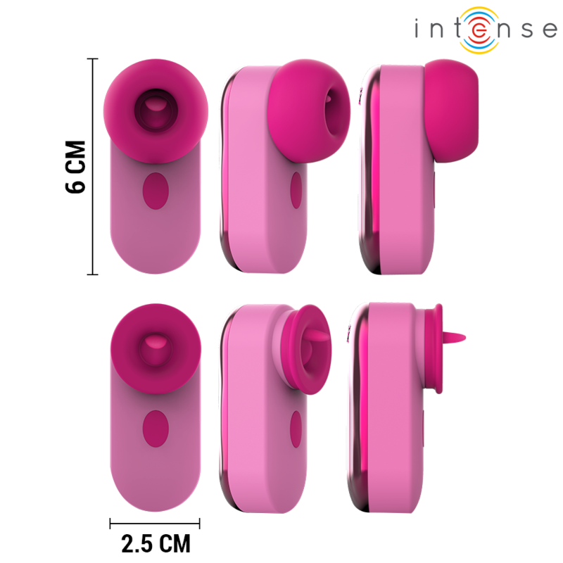INTENSE - SABRINA CLIT STIMULATOR ROSA – Bild 2