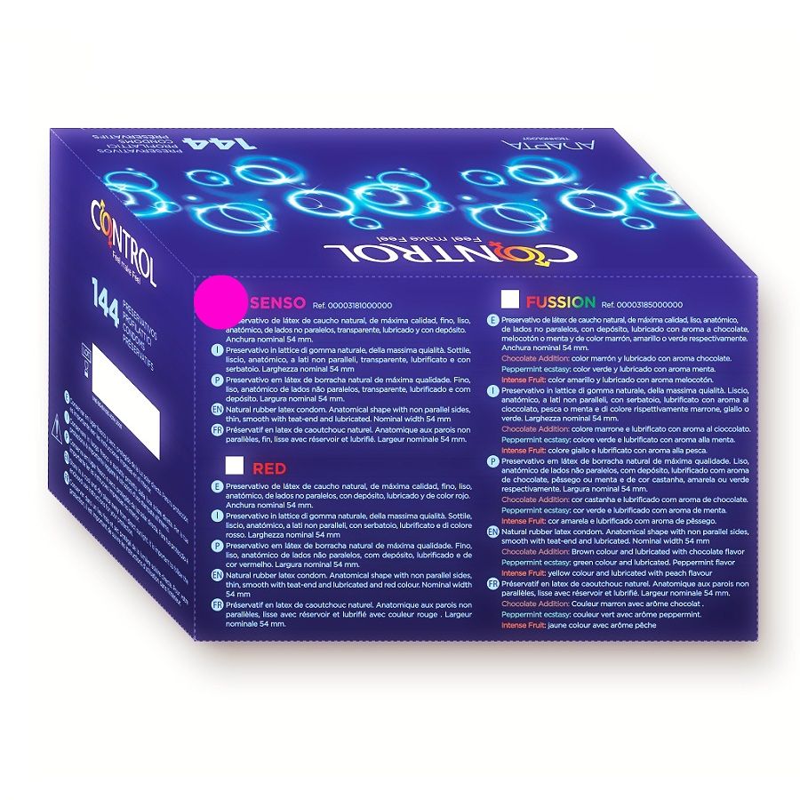 CONTROL - FINISSIMO SENSO KONDOME 144 EINHEITEN