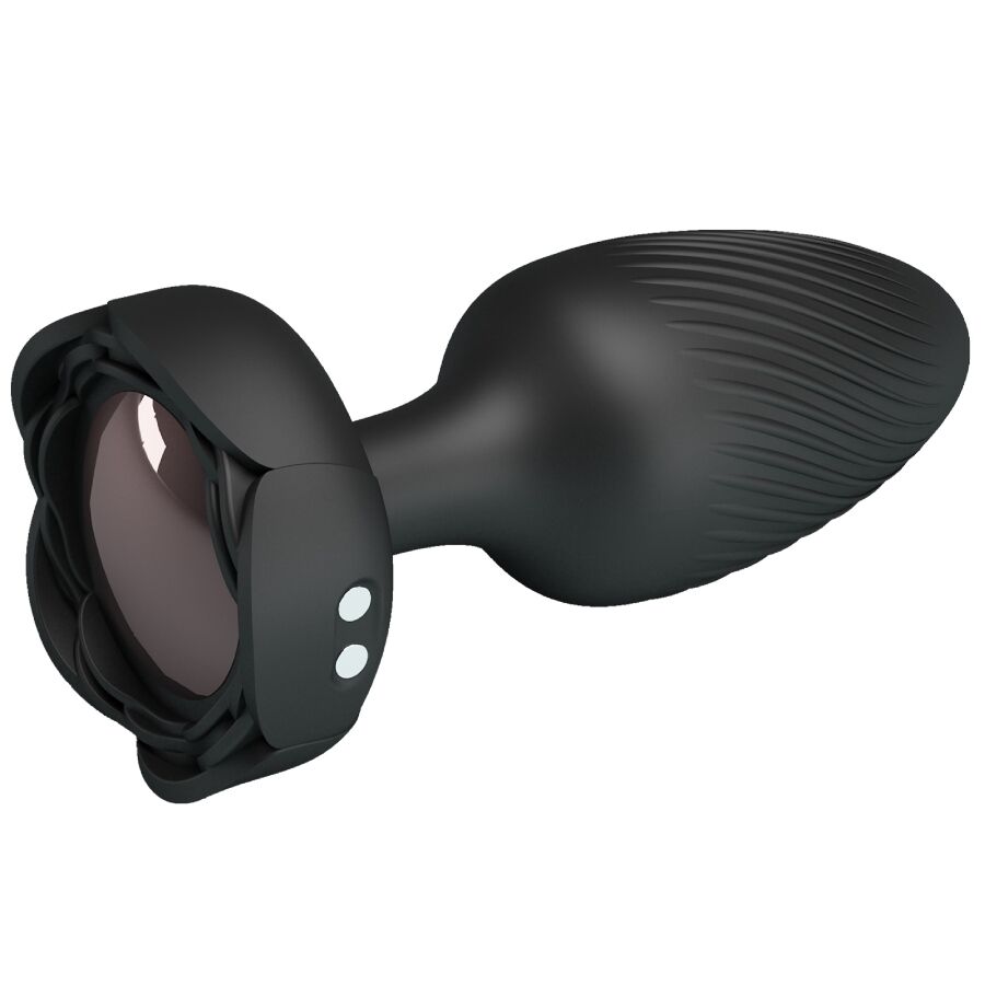PRETTY LOVE - OSBORN ANAL PLUG MIT LED LICHT SCHWARZ 9,8 CM – Bild 2
