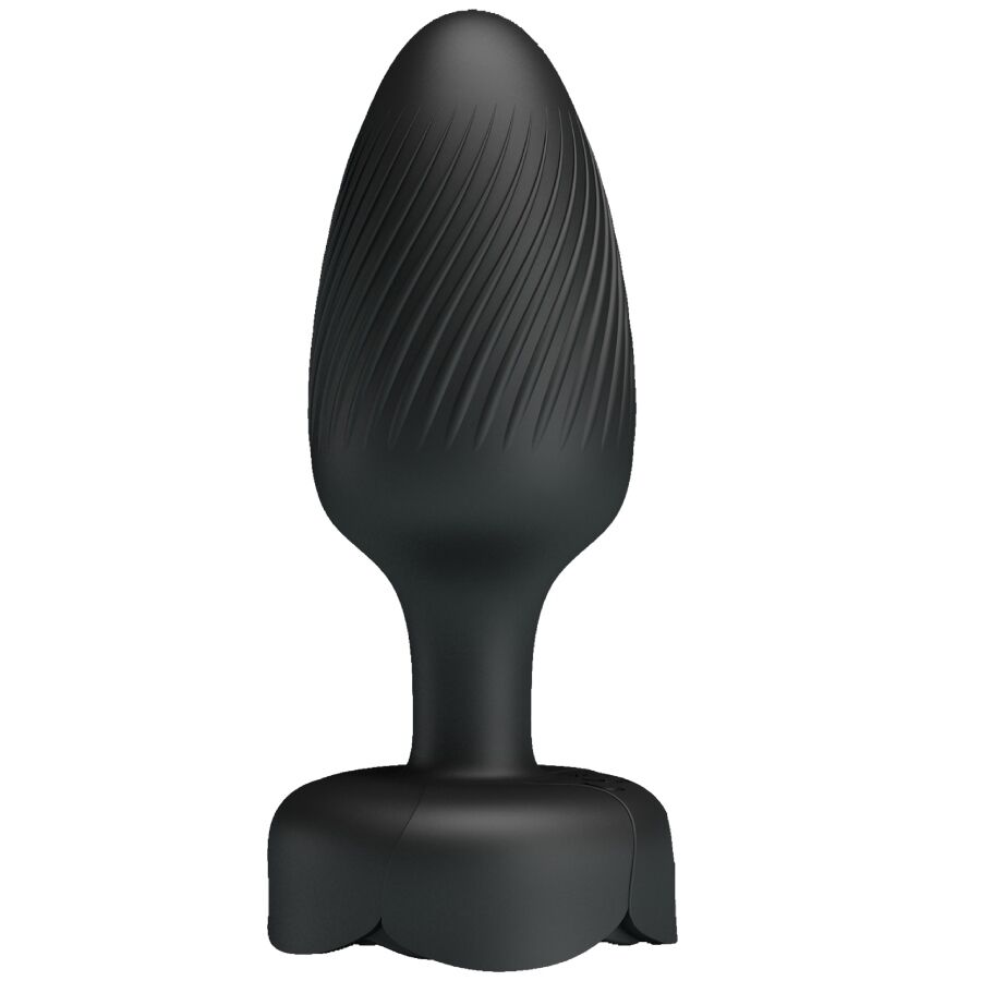 PRETTY LOVE - OSBORN ANAL PLUG MIT LED LICHT SCHWARZ 9,8 CM – Bild 4