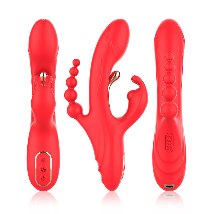 ARMONY - G-PUNKT- UND KLITORIS-STIMULATOR-VIBRATOR ROT – Bild 5