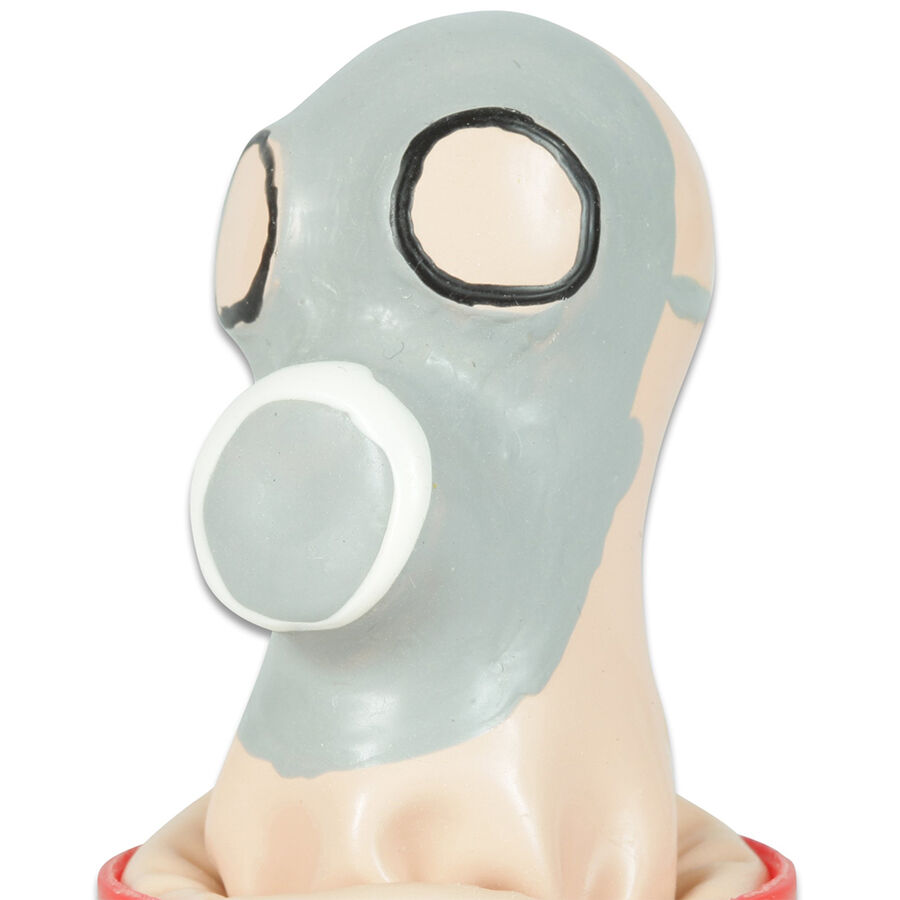 CONDOMERIE - HANDBEMALTE NEUHEIT KONDOME GASMASKE – Bild 3