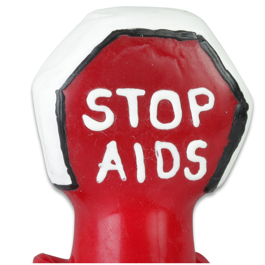 img_205734_0b107db48a189846d05649777cfd756a_1.jpg CONDOMERIE - HANDBEMALTE NEUHEITEN-KONDOME STOP AIDS