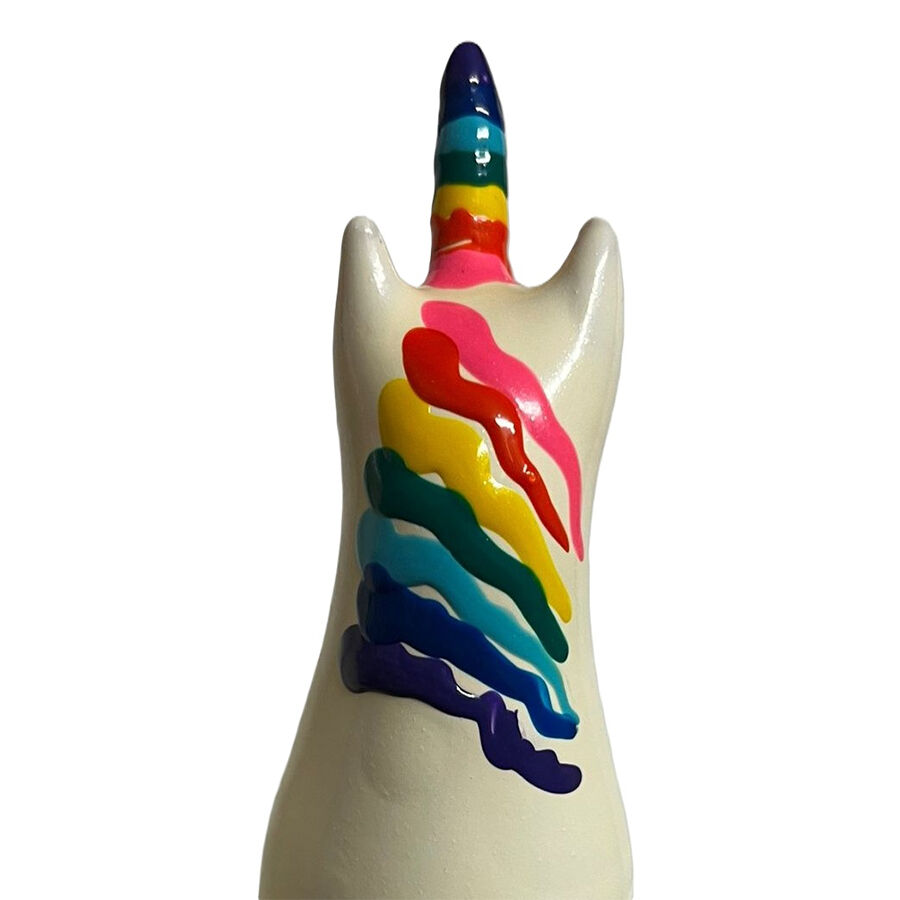 CONDOMERIE - HANDBEMALTE NEUHEITSKONDOME EINHORN REGENBOGEN – Bild 2