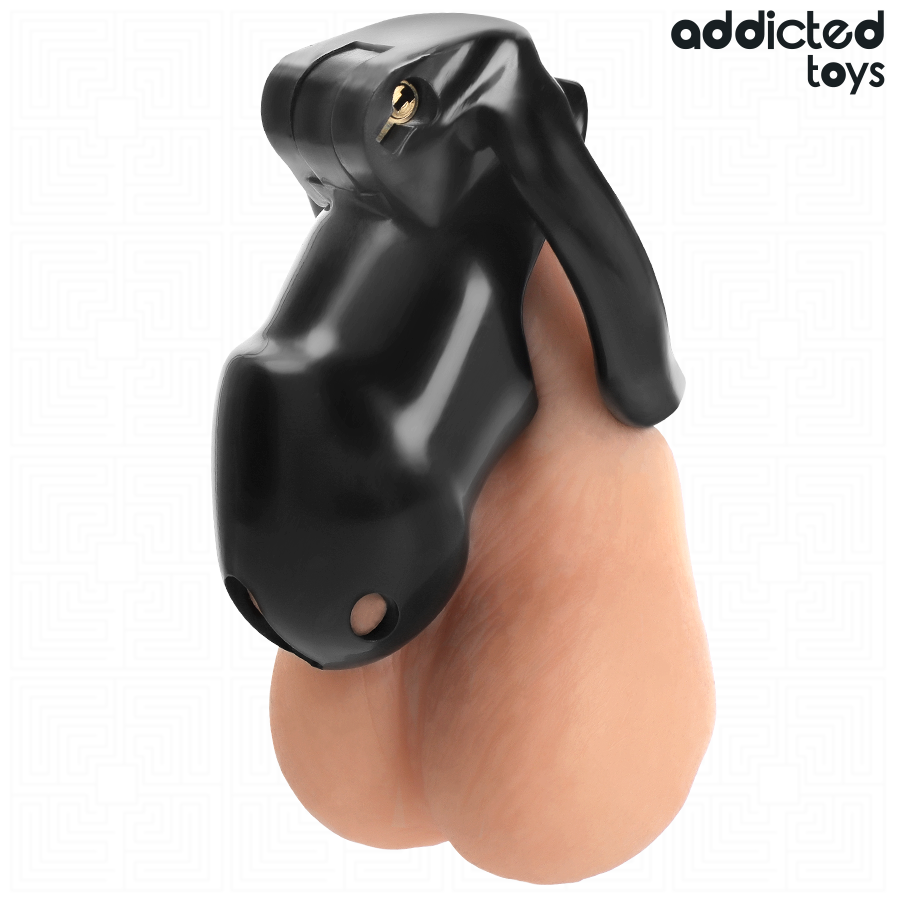 ADDICTED TOYS LOCKED - MINDNIGHT CELL PENIS CAGE GRÖSSE M – Bild 3
