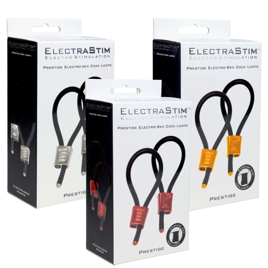 ELECTRASTIM - PRESTIGE ELECTRA LOOPS VERSTELLBARE COCKRINGE ROT – Bild 4