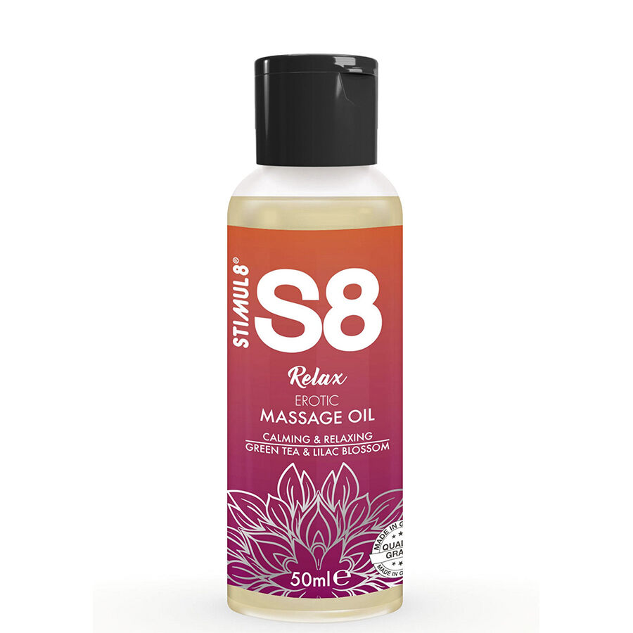 img_208723_9a8d450d1464b3d90a2ff4ef260ab6d2_1.jpg STIMUL8 - S8 RELAX EROTISCHES MASSAGEÖL GRÜNER TEE 50 ML