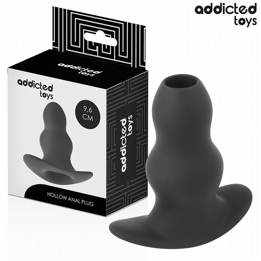 ADDICTED TOYS - HOHL ANAL PLUG GRÖSSE M 9,6 CM