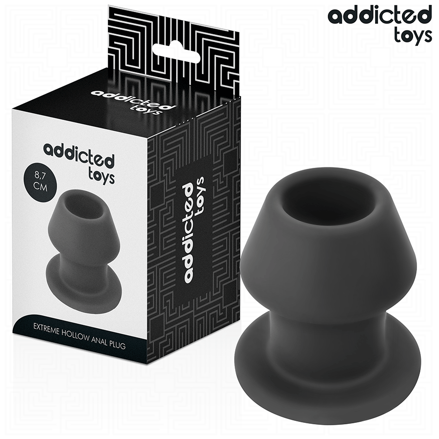 img_208961_c1d6047947719129fdb23d13138be0c7_1.png ADDICTED TOYS - EXTREM HOHL ANAL PLUG GRÖSSE M 8,7 CM