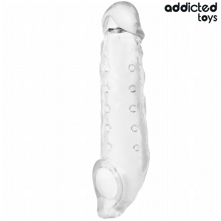 ADDICTED TOYS - TRANSPARENTE PENISVERLÄNGERUNG GRÖSSE S 23 CM – Bild 2