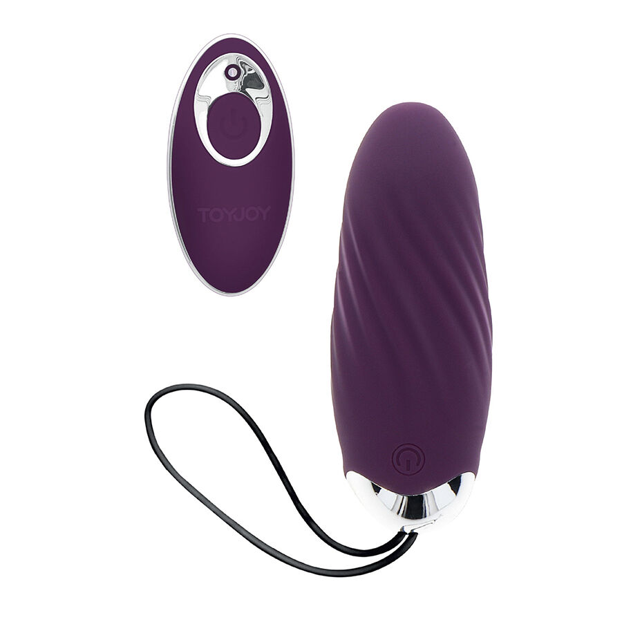 TOYJOY - HAPPINESS KNOCK KNOCK EGGSTAVAGANT VIBRATOR FERNBEDIENUNG LILA – Bild 5