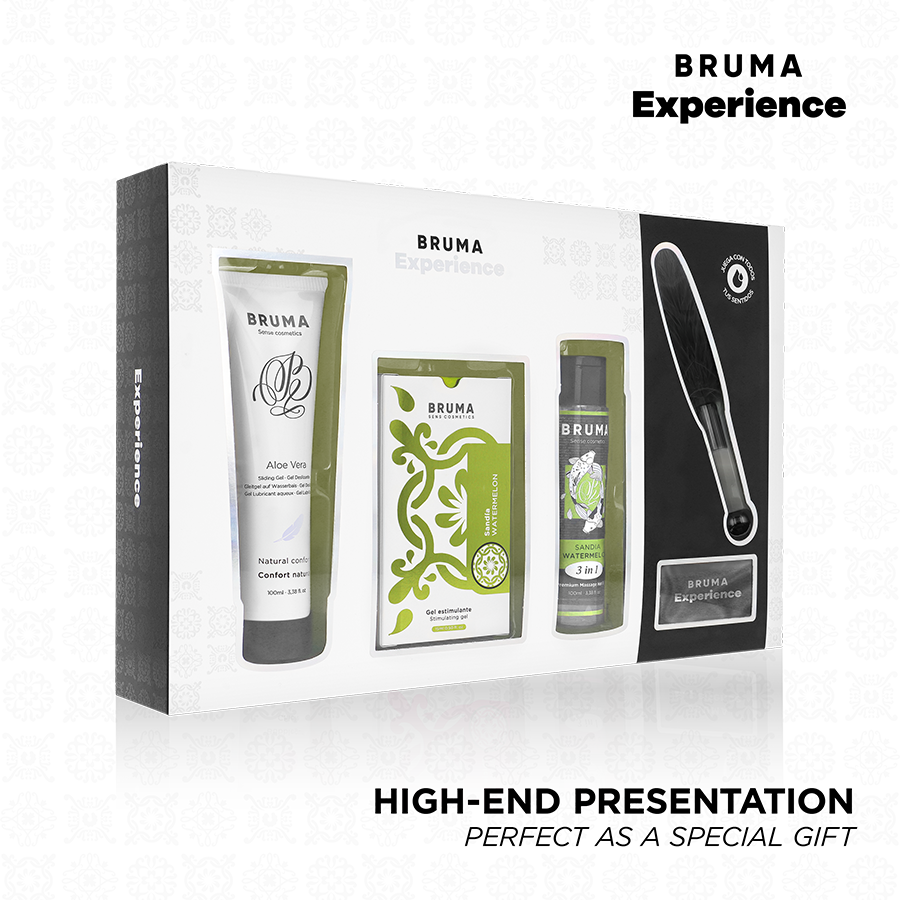 BRUMA XPERIENCE - SÜSSE WASSERMELONE TEMPTATION KIT MIT ORGASMUSVERSTÄRKER – Bild 3
