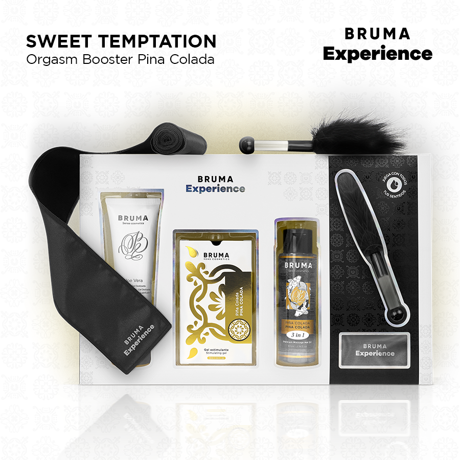 BRUMA XPERIENCE - SÜSSE PIÑA COLADA VERSUCHUNGSPAKET MIT ORGASMUSVERSTÄRKER