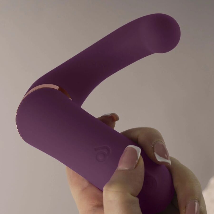 ROCKS-OFF - GEMINI DUAL VIBRATOR G-SPOT KLITORIS STIMULATOR LILA – Bild 4