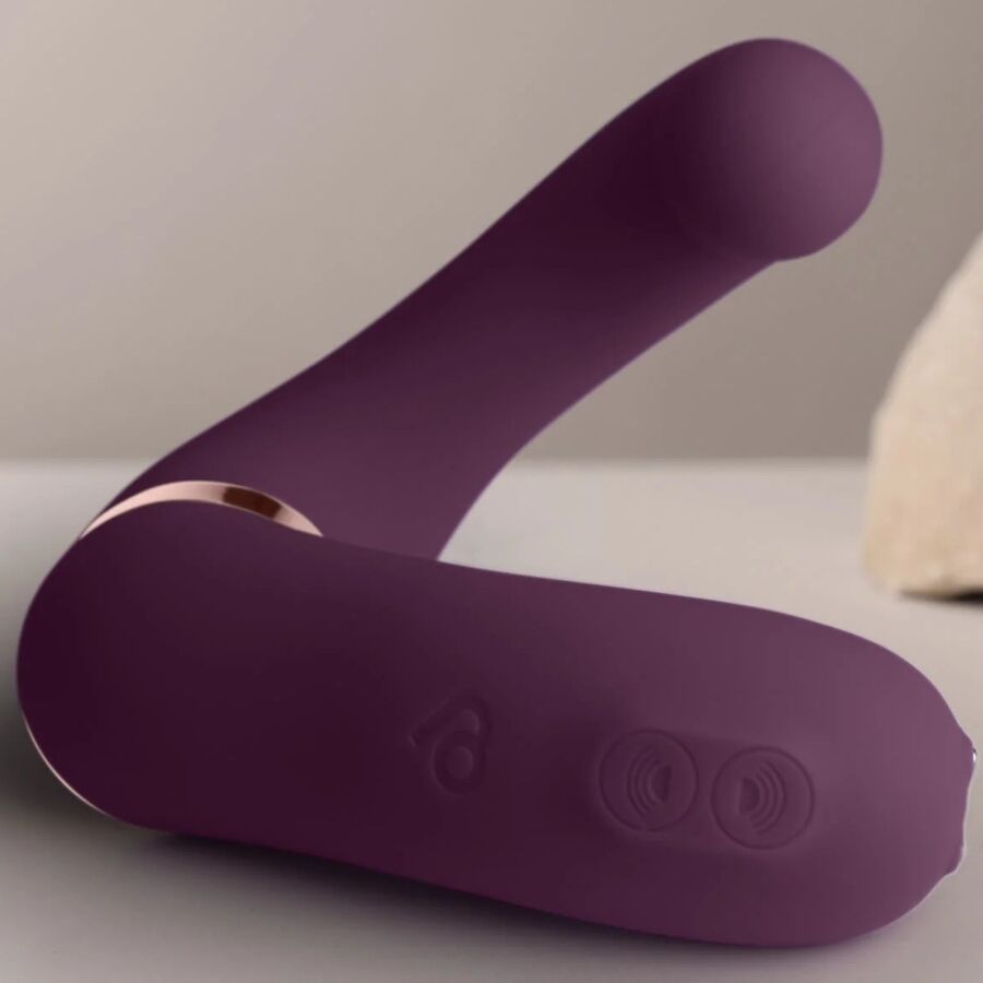 ROCKS-OFF - GEMINI DUAL VIBRATOR G-SPOT KLITORIS STIMULATOR LILA – Bild 5