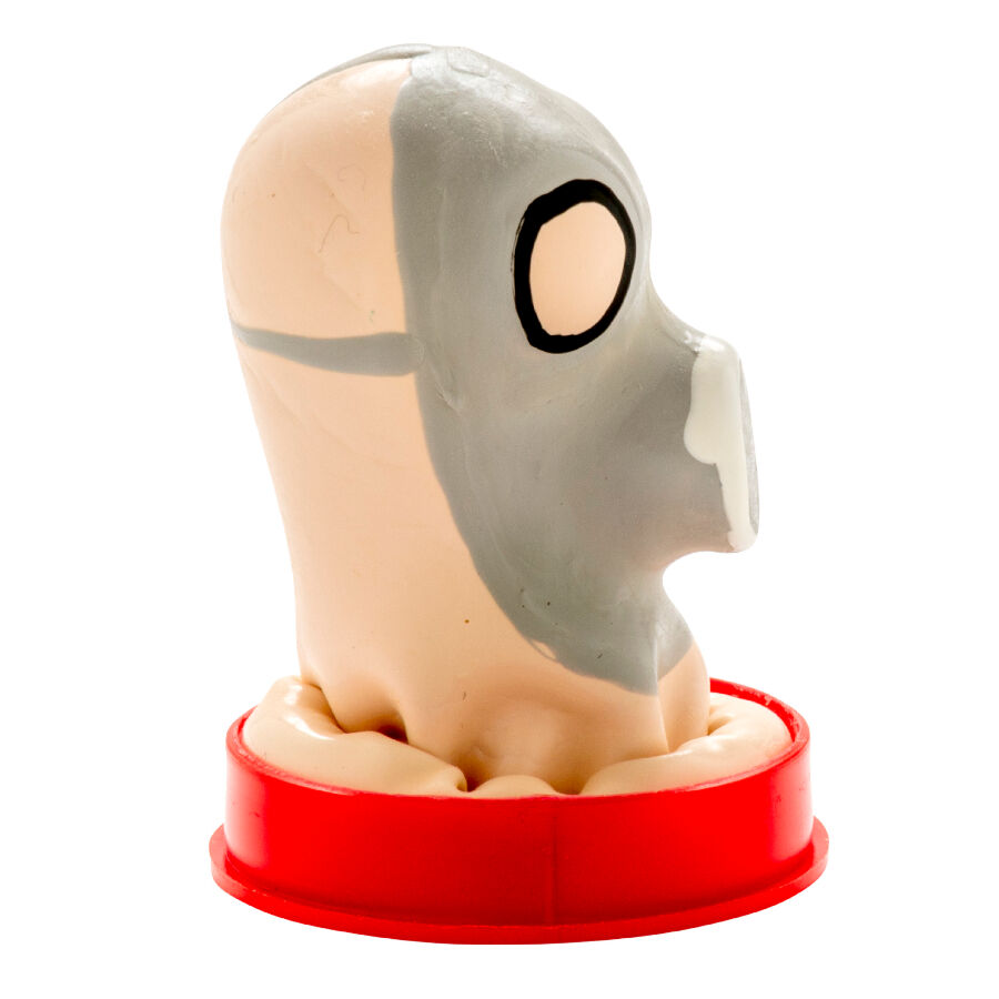 CONDOMERIE - HANDBEMALTE NEUHEIT KONDOME GASMASKE – Bild 2