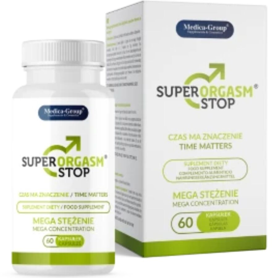 MEDICA GROUP - SUPER ORGASM STOP DELAY FÜR MÄNNER 60 KAPSELN – Bild 3